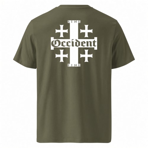 T-Shirt Occident Sine Fine – Croix de Jérusalem – Image 17