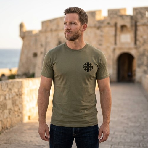 T-Shirt Occident Sine Fine – Croix de Jérusalem – Image 16