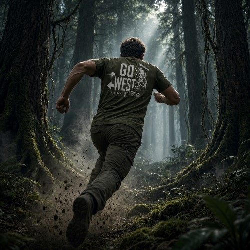 T-shirt GO WEST — OCCIDENT IS FREEDOM – Image 19