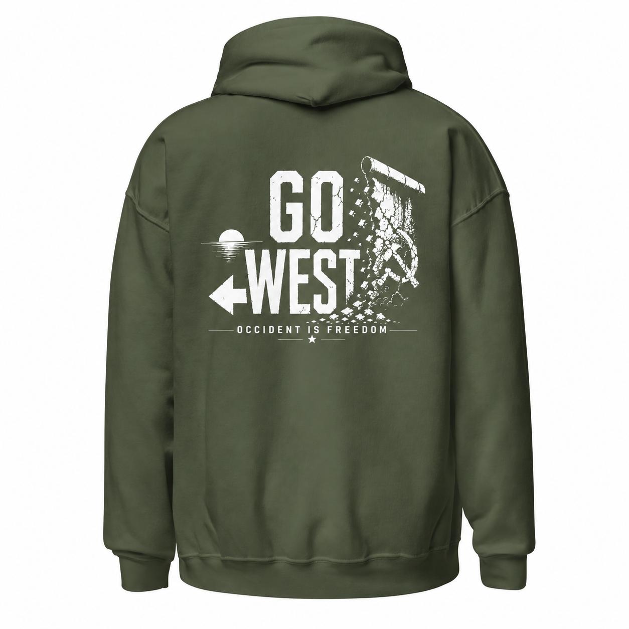 Sweat GO WEST — OCCIDENT IS FREEDOM – Image 5