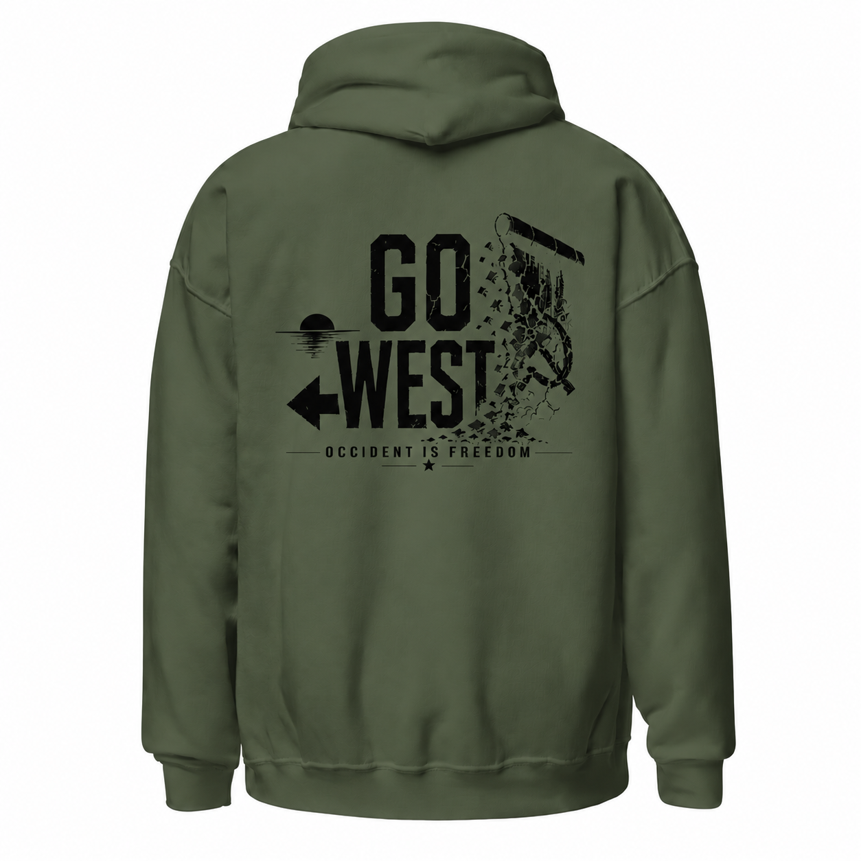 Sweat GO WEST — OCCIDENT IS FREEDOM – Image 7