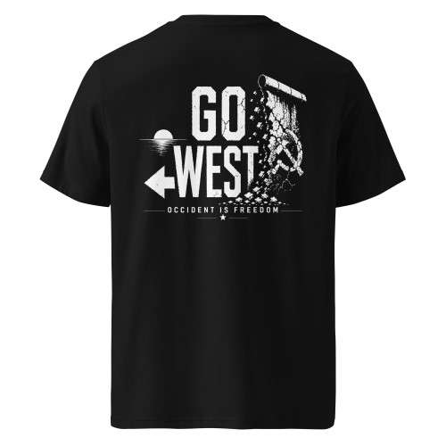 T-shirt GO WEST — OCCIDENT IS FREEDOM
