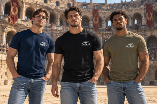T-shirt OCCIDENT – AUT VINCERE AUT MORI – Image 4